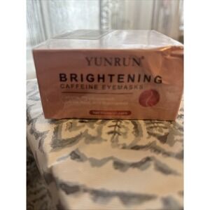 Brightening Caffeine Eyemasks By Yunrun 60 Pieces/30 Pairs Exp 5/27
